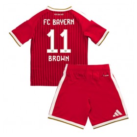 Bayern Munich Nathaniel Brown #11 Hjemme skjorte til barn 2026-27 Kortermet (+ korte bukser)